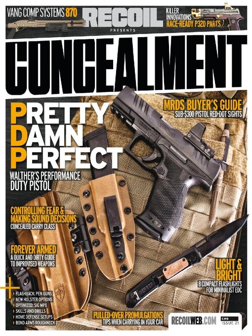 Title details for RECOIL Presents: Concealment by CMG West, LLC - Available